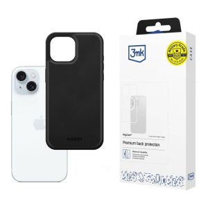 Capa para Apple iPhone 15 - 3mk Hardy Silky Leather MagCase