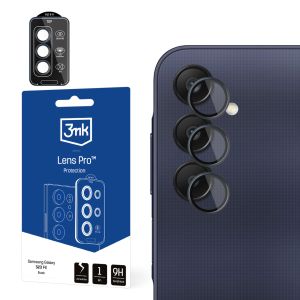 Vidro temperado para lente de câmara para Samsung Galaxy A25 5G - 3mk Lens Protection Pro Black