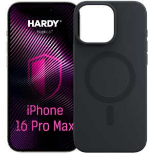 Capa flexível com MagSafe para Apple iPhone 16 Pro Max – 3mk HARDY® Haptica MagCase™