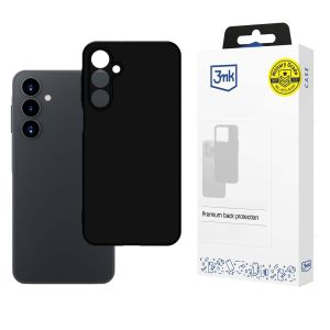Capa de silicone para Samsung Galaxy A15 5G - 3mk HARDY® Mellow Case™ Black