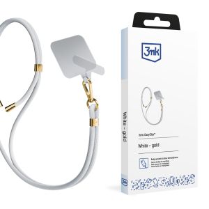 Cord?o para smartphone 3mk EasyClip White (gold)