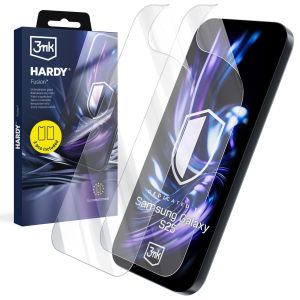 2x Vidro híbrido para Samsung Galaxy S25 - 3mk HARDY® Fusion™