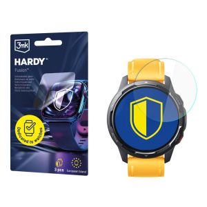 Vidro híbrido para smartwatch Xiaomi Watch S1 Active - 3mk HARDY® Fusion Watch Protection™