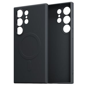 Capa flexível com MagSafe para Samsung Galaxy S24 Ultra – 3mk HARDY® Haptica MagCase™