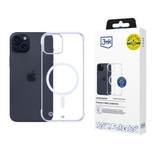 Capa ultraleve para Apple iPhone 15 Plus - 3mk Just20g MagCase™