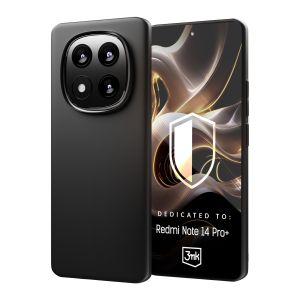 Capa para Redmi Note 14 Pro+ - 3mk Matt Case Preto