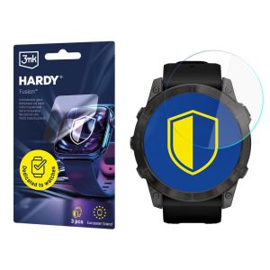 Vidro híbrido para smartwatch Garmin Fenix 7 - 3mk HARDY® Fusion Watch Protection™