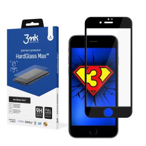 Apple iPhone 8 - 3mk HardGlass Max Black