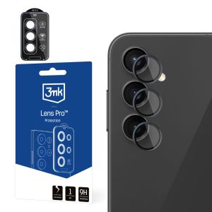 Vidro temperado para lente de câmara para Samsung Galaxy A34 5G - 3mk Lens Protection Pro Black