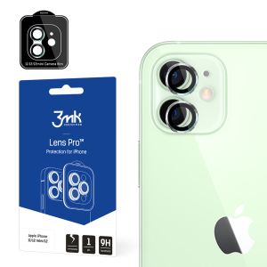 Vidro temperado para lente de câmara para Apple iPhone 11 - 3mk Lens Protection Pro Black