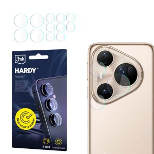 Vidro para lente da câmara para Huawei Pura 80 Ultra - 3mk HARDY® Fusion Lens Protection™