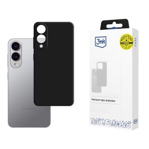 Capa de silicone para Samsung Galaxy S25 Edge - 3mk HARDY® Mellow Case™ Black