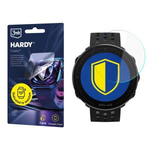 Vidro híbrido para smartwatch Polar Vantage M2 - 3mk HARDY® Fusion Watch Protection™