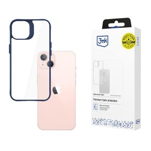 Capa para Apple iPhone 14 - 3mk Satin Armor Case+ Azul