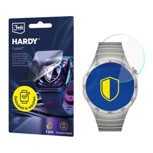 Vidro híbrido para smartwatch Huawei Watch GT 4 46mm - 3mk HARDY® Fusion Watch Protection™