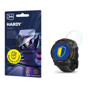 Vidro híbrido para smartwatch Garmin Instinct 3 45mm (Amoled, Solar) - 3mk HARDY® Fusion Watch Protection™