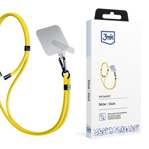 Cord?o para smartphone 3mk EasyClip Yellow (black)