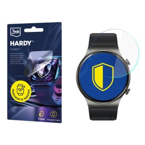 Vidro híbrido para smartwatch Huawei Watch GT 2 Pro Sport - 3mk HARDY® Fusion Watch Protection™