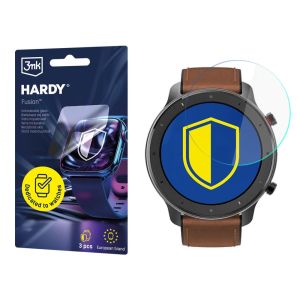 Vidro híbrido para smartwatch Xiaomi Amazfit GTR 47mm - 3mk HARDY® Fusion Watch Protection™