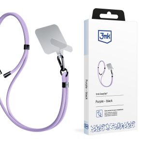 Cord?o para smartphone 3mk EasyClip Purple (black)