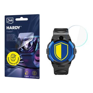 Vidro híbrido para smartwatch Garett Kids Cloud 4G - 3mk HARDY® Fusion Watch Protection™
