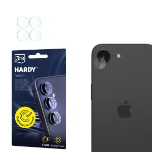 Glass for camera lens for Apple iPhone 16E/ iPhone 17E - 3mk HARDY® Fusion Lens Protection™