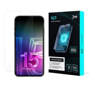 Película de proteç?o para Apple iPhone 15 Plus -proteç?o de ecr? 3mk 1UP (3 unidades)