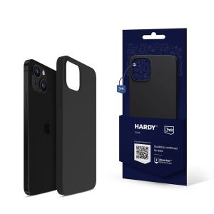 Apple iPhone 13 - 3mk Hardy Silicone MagCase Midnight-Black