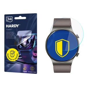 Vidro híbrido para smartwatch Huawei Watch GT 2 Pro Classic - 3mk HARDY® Fusion Watch Protection™