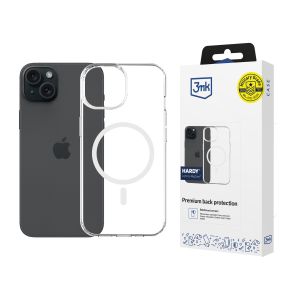 -Capa resistente para Apple iPhone 15 Plus - 3mk HARDY® LiqForce MagCase™