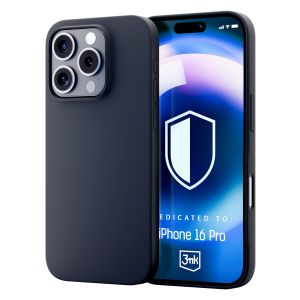 Apple iPhone 16 Pro - 3mk Hardy Silicone MagCase Graphite