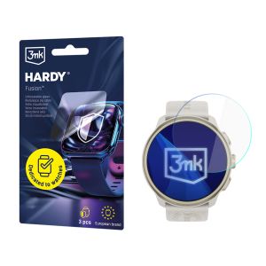 Vidro híbrido para smartwatch Suunto Run 2 - 3mk HARDY® Fusion Watch Protection™