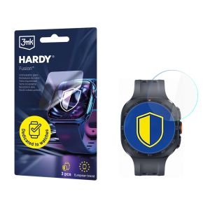 Vidro híbrido para smartwatch Samsung Galaxy Watch Ultra 2 (2026) - 3mk HARDY® Fusion Watch Protection™