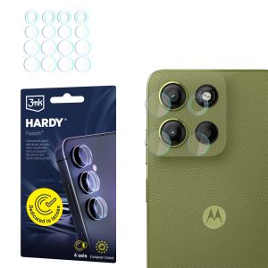 Vidro para lente da câmara para Motorola Moto G15 / G15 Power - 3mk HARDY® Fusion Lens Protection™