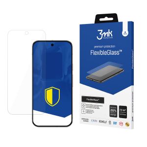 Vidro híbrido inquebrável para Google Pixel 9 Pro XL - 3mk FlexibleGlass™