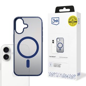 Capa para Apple iPhone 17 - 3mk Frosty MagCase Blue