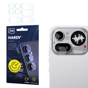 Vidro para lente da câmara para Nothing Phone (4a) Pro - 3mk HARDY® Fusion Lens Protection™