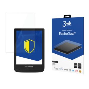 Vidro híbrido inquebrável para PocketBook Touch Lux 5 - 3mk FlexibleGlass
