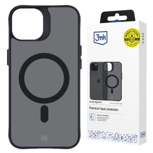 Capa para Apple iPhone 15 Plus - 3mk Smoke MagCase