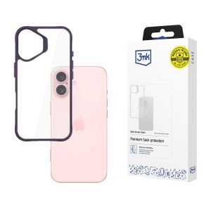 Capa para Apple iPhone 16 - 3mk Satin Armor Case+ Purple