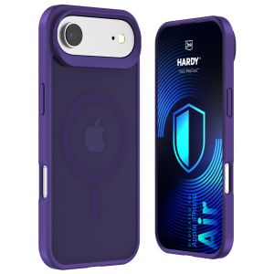 Capa fumada com MagSafe para Apple iPhone Air – 3mk HARDY® Hazy MagCase™ Purple