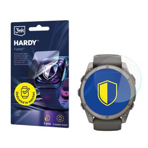 Vidro híbrido para smartwatch Garmin Fenix 9 51mm - 3mk HARDY® Fusion Watch Protection™