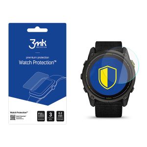 Vidro de proteç?o para ecr? do smartwatch Garmin Enduro 3 - proteç?o Watch 3mk