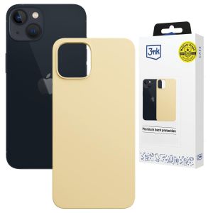 Capa de silicone com MagSafe para Apple iPhone 15 Plus - 3mk HARDY® Mellow MagCase™ Yellow
