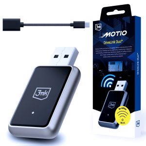 Adaptador sem fios CarPlay e Android Auto 3mk DriveLink Duo™