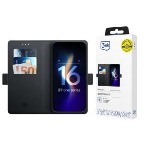 Capa para Apple iPhone 16 - 3mk Wallet Case