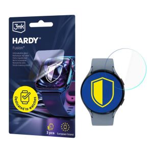 Vidro híbrido para smartwatch Samsung Galaxy Watch 5 44 mm - 3mk HARDY® Fusion Watch Protection™
