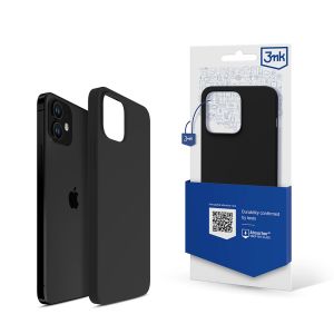 Capa para Apple iPhone 12 Mini - 3mk Silicone Case Preto
