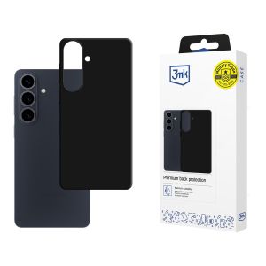 Capa de silicone com MagSafe para Samsung Galaxy S26+ - 3mk HARDY® Mellow MagCase™ Black