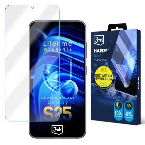 Película super resistente para Samsung Galaxy S25 - 3mk HARDY® Tectra™ (garantia vitalícia)